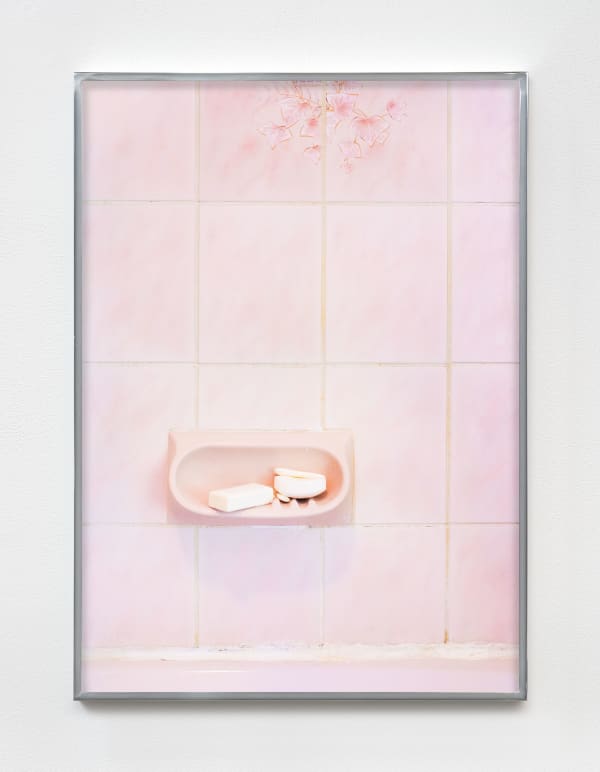Farah Al Qasimi, White Soap in Pink Bathroom, 2021
