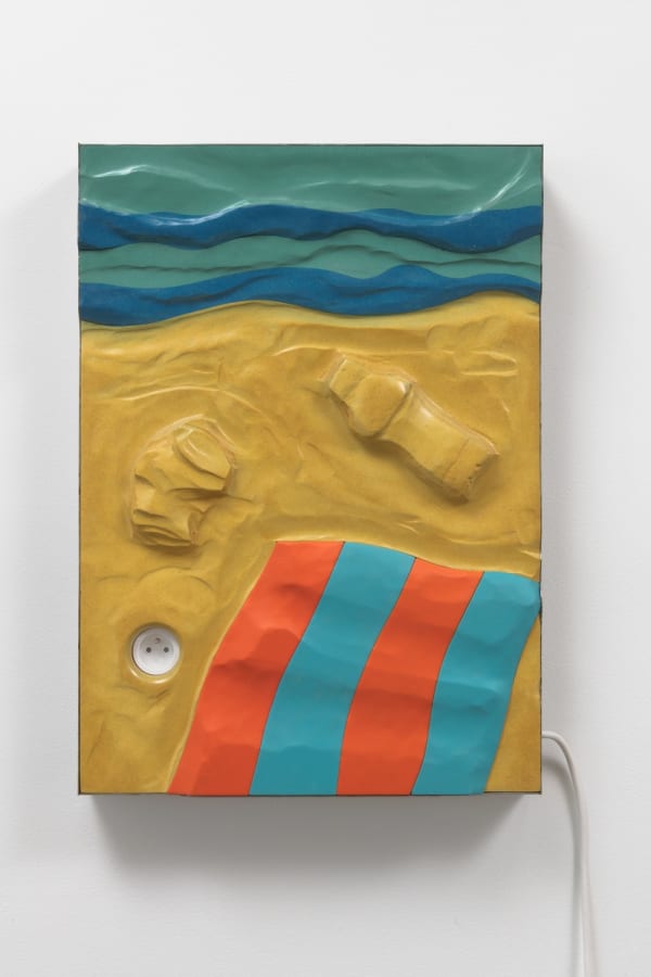 Neïl Beloufa, Mehdi dreams of a tan without marks, 2019