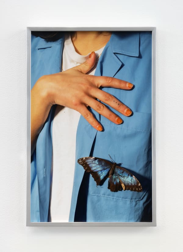Farah Al Qasimi, Blue Butterfly, 2022