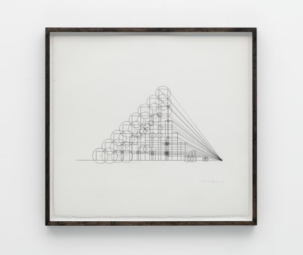 Channa Horwitz, Untitled Structure, 2010