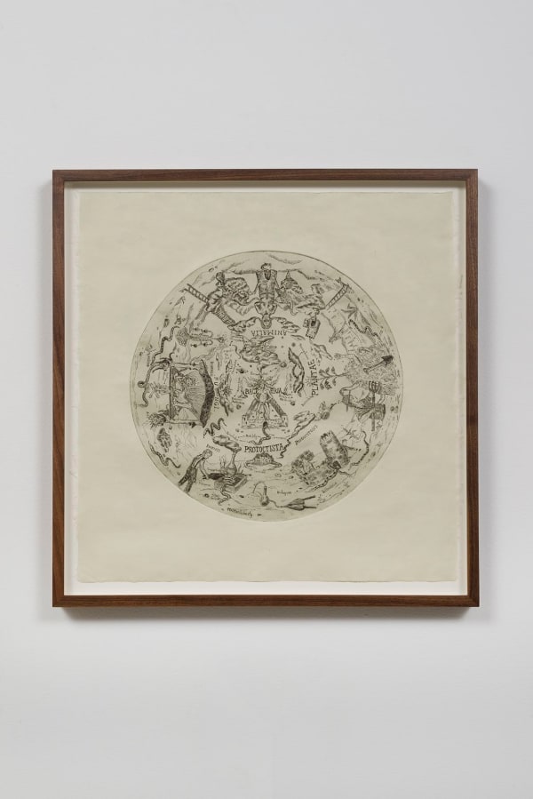 Candice Lin, 5 Kingdoms (Etching), 2015