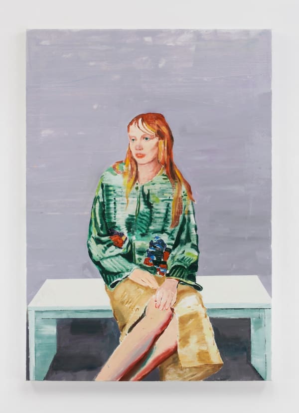 Marius Bercea, To her alone, 2022