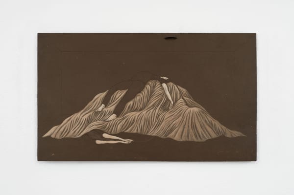 Roksana Pirouzmand, under a sheet of mountains, 2024