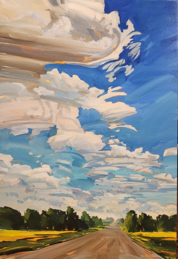 Holly Dyrland, Alberta Summer Sky II