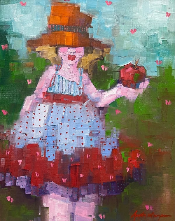 Angela Morgan, off the cart