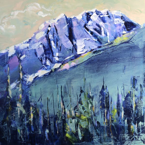 Verne Busby, Mount LaVerendrye off Highway 93