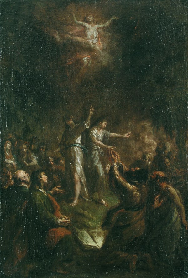 Martin Johann Schmidt (gen. Kremser Schmidt), "Himmelfahrt Christi" ("Verklärung Christi"), 1796