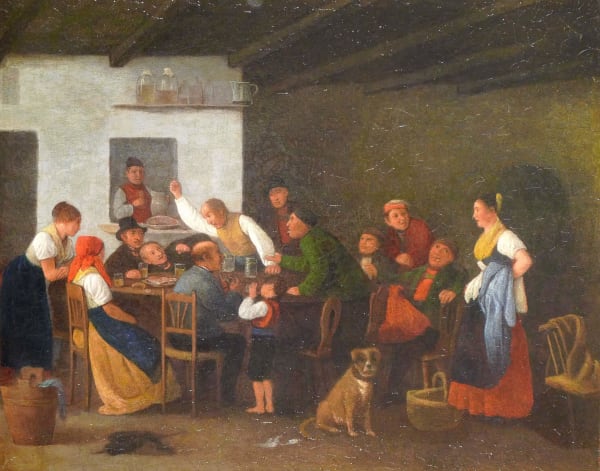 Michael Neder, Wirtshausstube, 1861