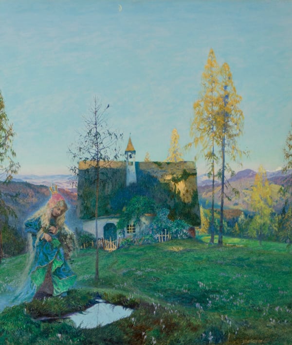 Gottlieb Theodor Kempf von Hartenkampf, Märchenszene, ca. 1905