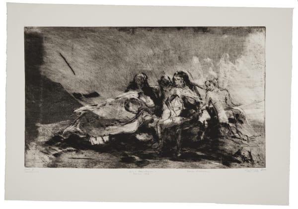 Therese Eisenmann, Hexenskizzen Blatt III, III/10, 1977-02-01