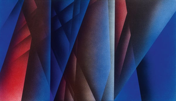 Alfons Schilling Ohne Titel (Kat.-Nr. 21), 1980er-Jahre Acryl auf Leinwand 73 x 126,5 cm rückseitig auf der Leinwand signiert: "Schilling"
