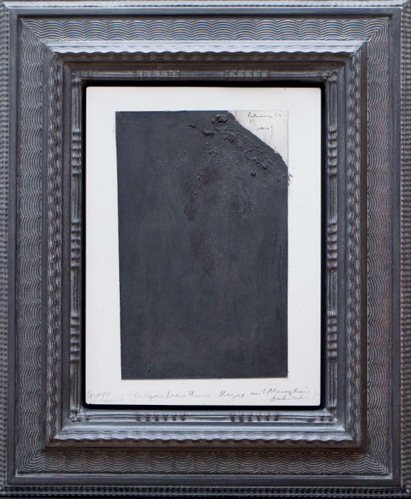 Arnulf Rainer, "Stumpf" (aus der Serie der „Reste“ / Zugemalte Übermalungen 1954-1978), 1955 / 1978