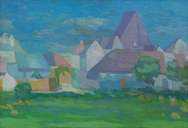 Hans Boehler, "Red Roofs", 1929/30