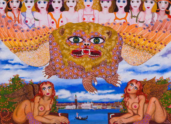 Robert Zeppel-Sperl, "Venezia (Angekommen in Venedig)", 1974-06-01