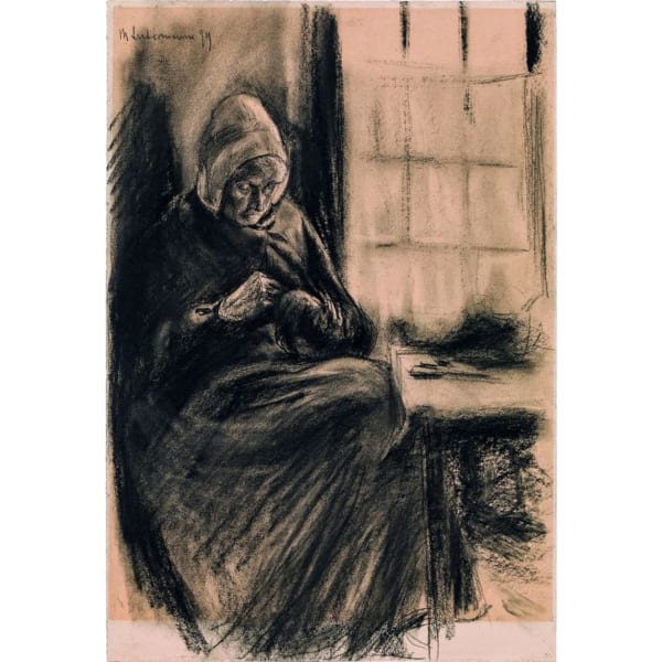 Max Liebermann, Frau am Fenster, 1894