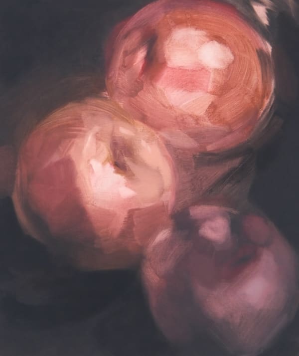 Bianca Regl She is waiting there for you, 2025 Öl auf Leinwand 43 x 37 cm