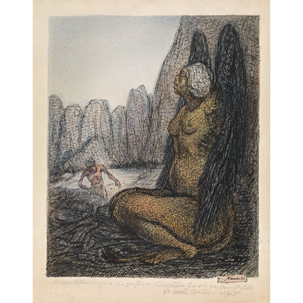 Alfred Kubin, "Orakel", 1946
