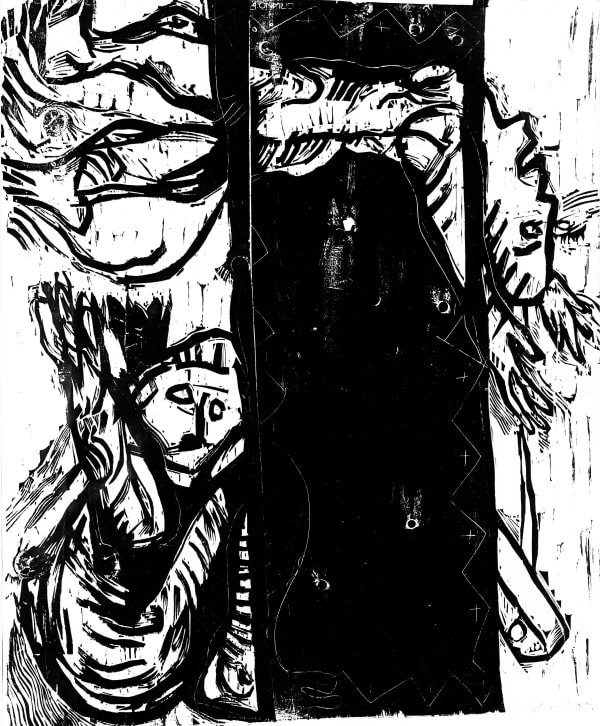 Erich Steininger, "Auf und neben dem Tisch", 1971