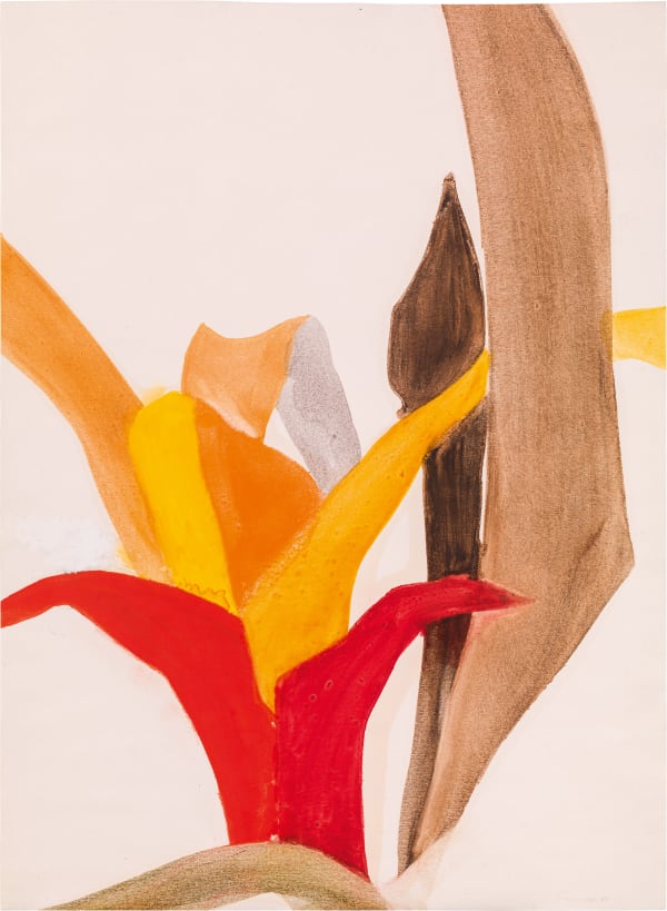Gottfried Mairwöger, "Blattpflanze I", 1976