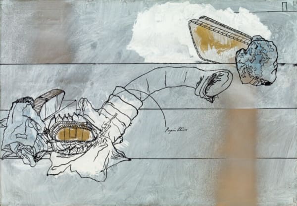 Bruno Gironcoli, "Papierblume", Mitte der 1970er Jahre