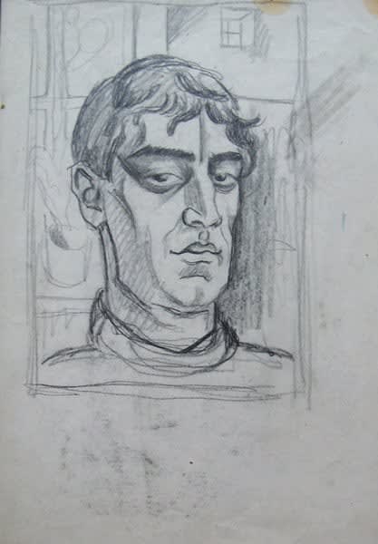 HENRYK BERLEWI, Two Male Portraits