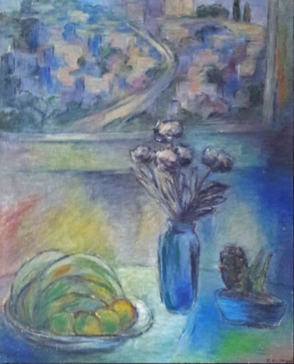 FANNY HEFTER, Flowers and Still Life by the Window