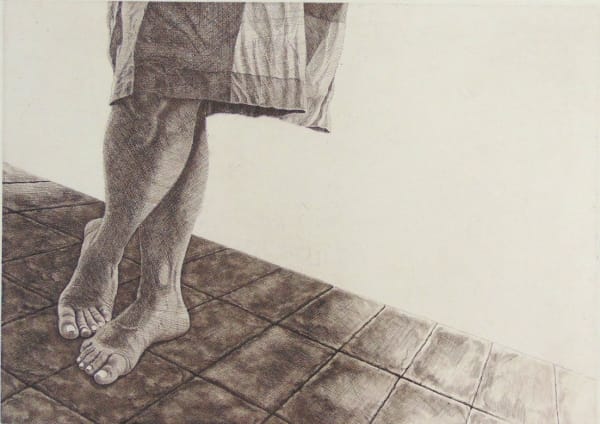 CARLES VERGES, Standing on Tiles