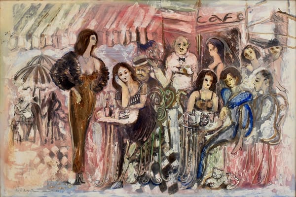 JACOB GILDOR, Parisian Café | Café de Paris, 1987