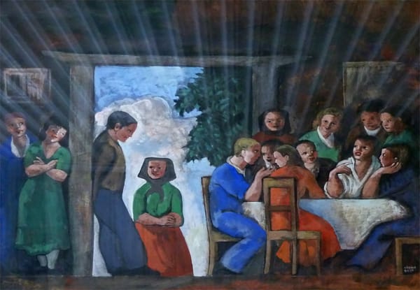 BÉLA KÁDÁR, The Family, ca. 1930