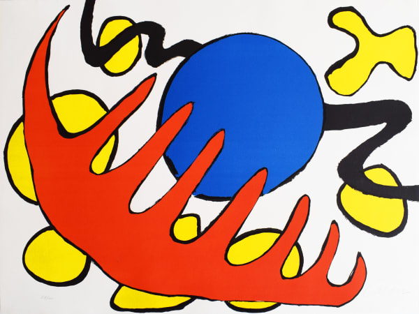 ALEXANDER CALDER, Blue Moon, 1970