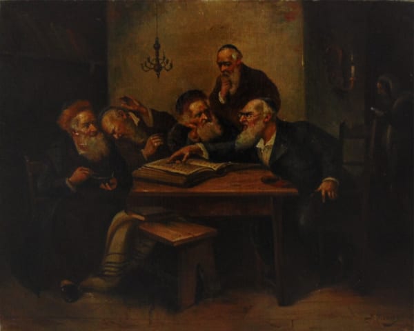 BERNARD TREBACZ, Argument of the Scholars