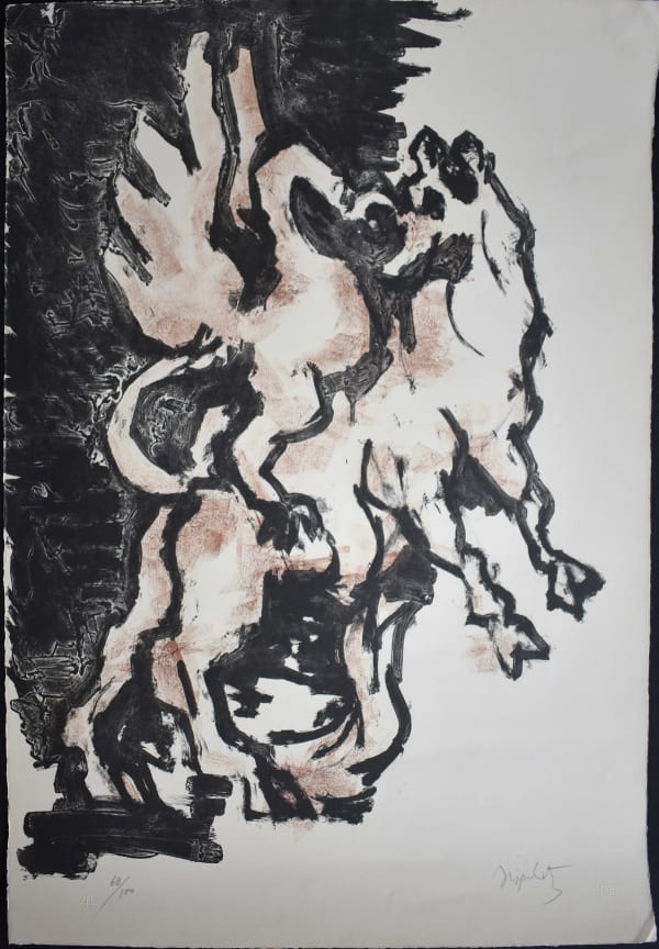 JACQUES LIPCHITZ, The Bull and the Condor, 1962