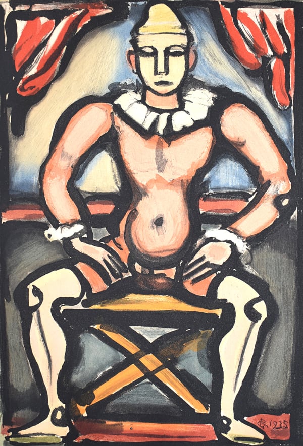 GEORGES ROUAULT, Child of the Ball, from: Circus of the Shooting Star | Enfant de la balle: Cirque de l'étoile...