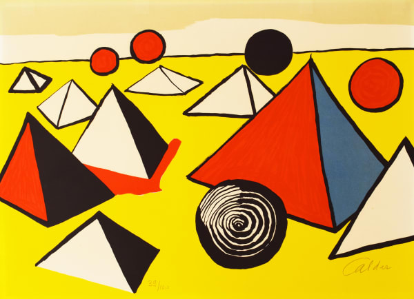 ALEXANDER CALDER, Composition XI, from The Elementary Memory | La mémoire élémentaire, 1976