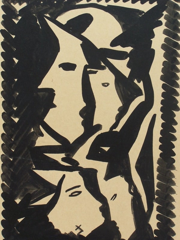 ISMAEL DE LA SERNA, Composition au Visage