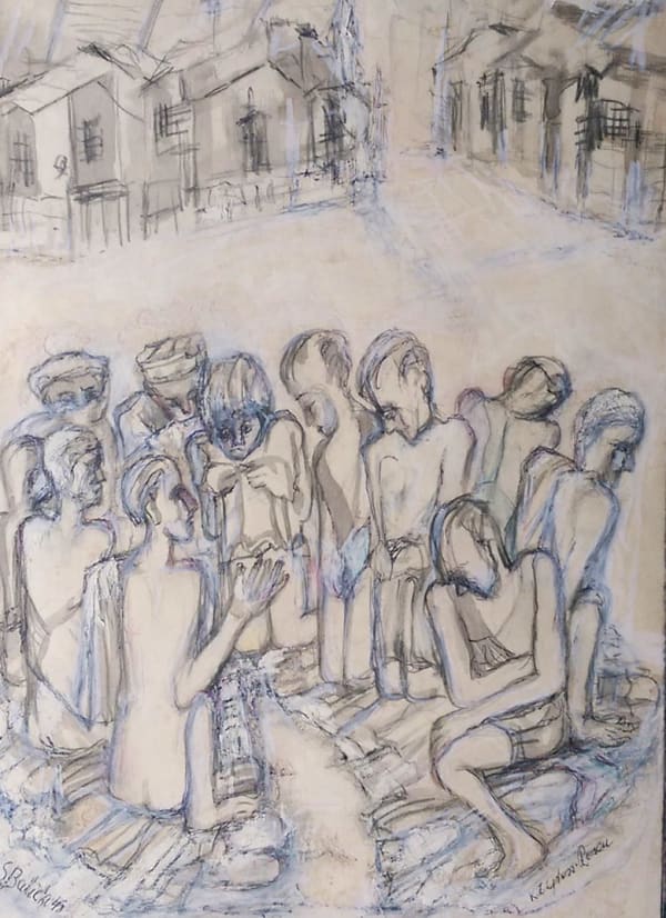 SHIMON BALISKY, KZ Gross-Rosen Concentration Camp, 1945