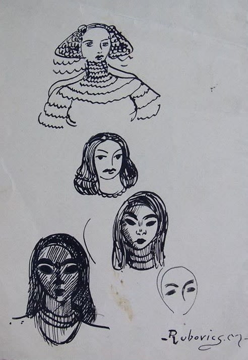 MARK RUBOVICS, Woman's Faces