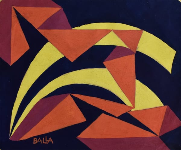 GIACOMO BALLA, Forms Sound | Forme rumore, 1925-30