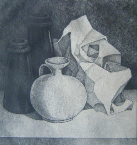 ENRIQUE MARIN MUNOZ, Still Life with a Mug, 1972