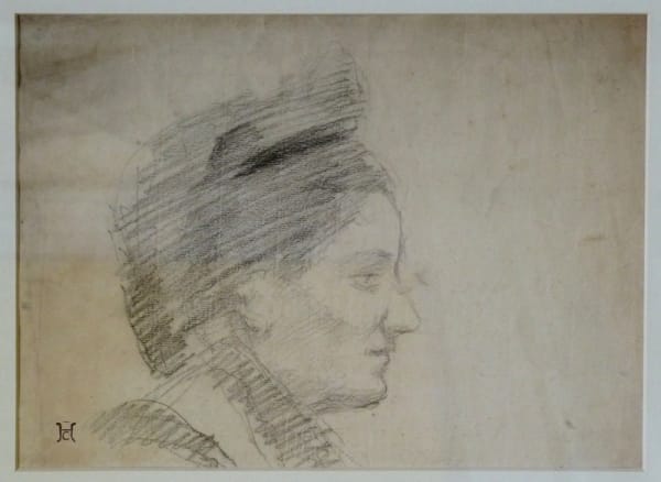 HENRI EDMOND CROSS, Profile of a Woman