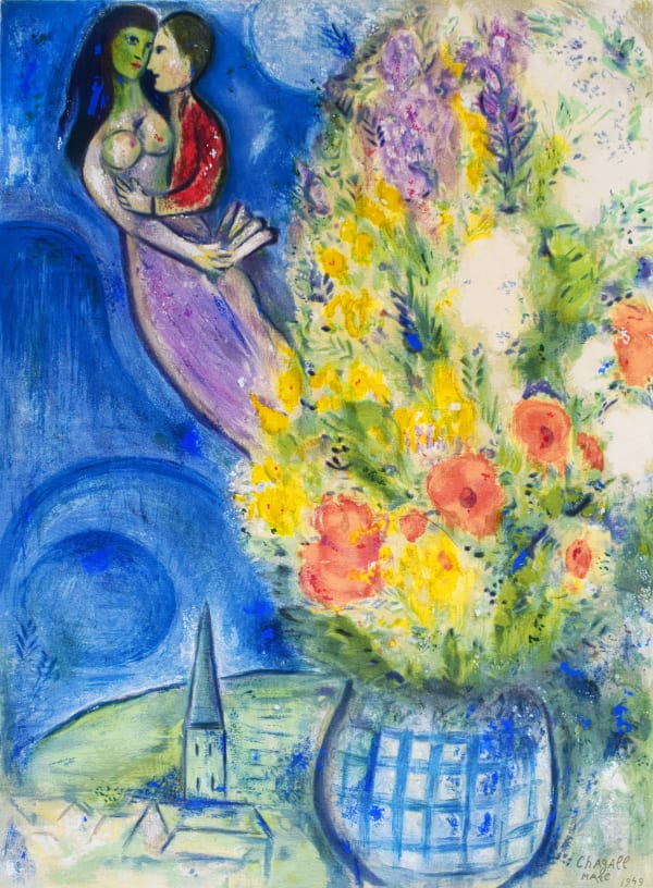 MARC CHAGALL (After), The Poppies | Les Coquelicots, 1949