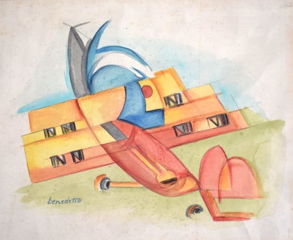 ENZO BENEDETTO, Untitled [Biplane] | Senza titolo [Biplano], 1925/26