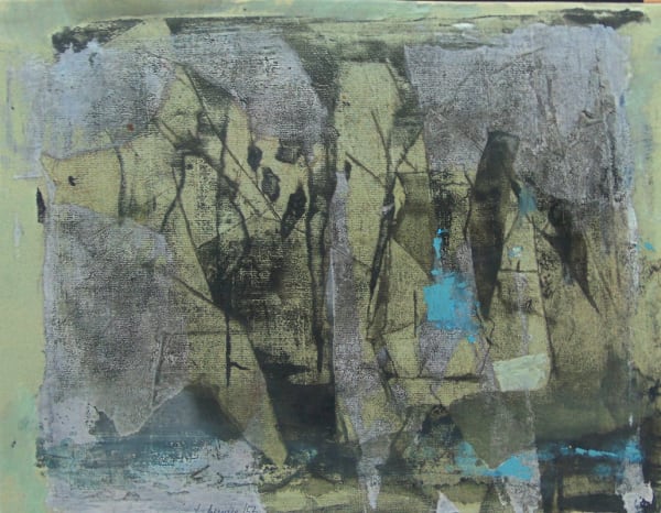 DIETER BENECKE, In the Grey Silver Forest / Im Grau Silberwald, 1957