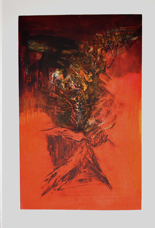 ZAO WOU-KI, Canto Pisan, 1972