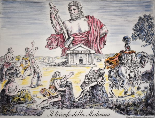 GIORGIO DE CHIRICO, The Triumph of Medicine | Il trionfo della medicina, 1953