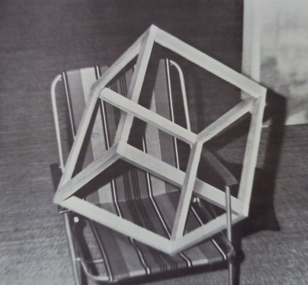 GERHARD RICHTER, Cube on Lawn Chair, from: Nine Objects | Neun Objekte, 1969