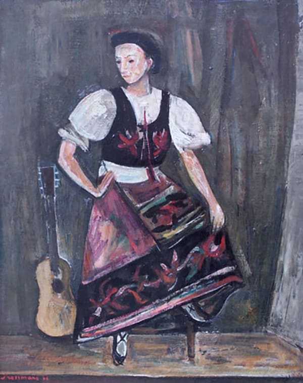 JOSEPH PRESSMANE, Ukrainian Folk Dancer, 1945