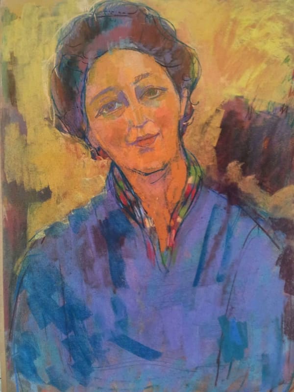 ZYGMUNT SIGMUND LANDAU, Portrait of a Woman, 1950