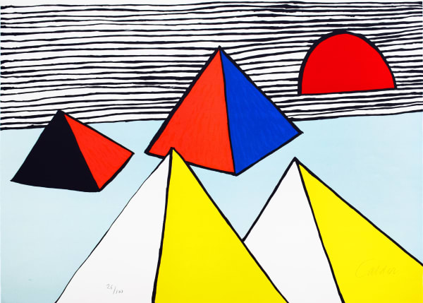 ALEXANDER CALDER, Composition III, from The Elementary Memory | La mémoire élémentaire, 1976
