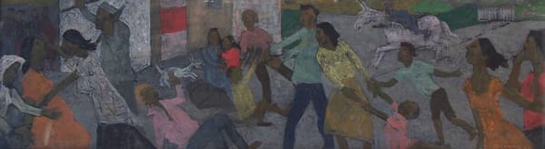 GREGOIRE MICHONZE, Village Fight, 1964